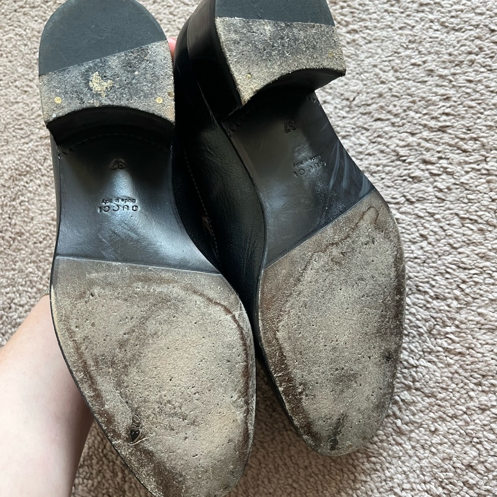 Gucci, Heeled Loafers, black, size 37 - Picture 8 of 11